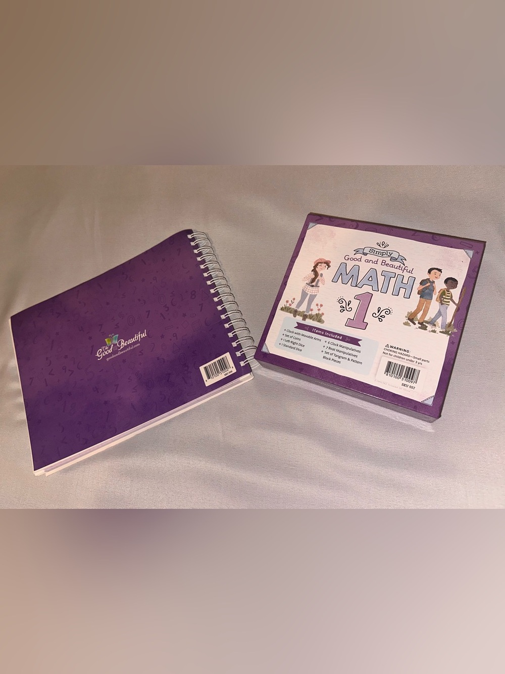 The Good and The Beautiful Math 1 - Complete Set Workbook And Box - Unused - Picture 2 of 3